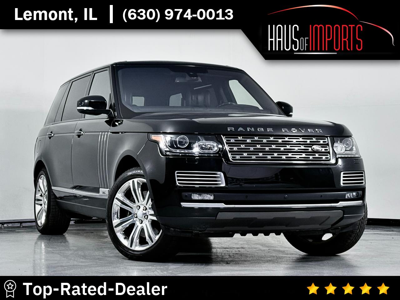 2016 Land Rover Range Rover Autobiography Black LWB