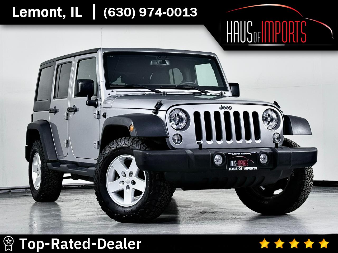 2018 Jeep Wrangler JK Unlimited Sport 4WD