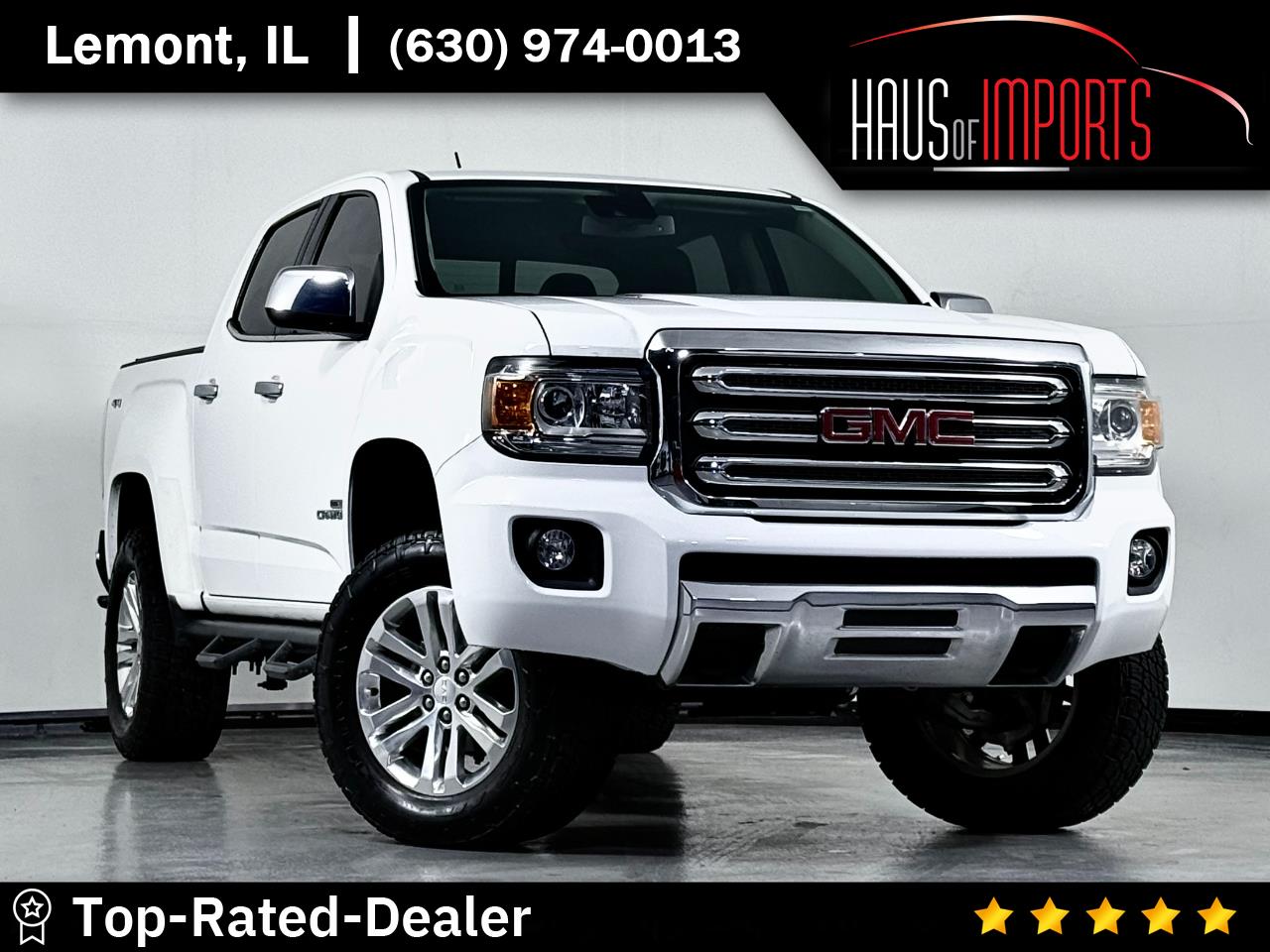 2018 GMC Canyon SLT Crew Cab 4WD Long Box