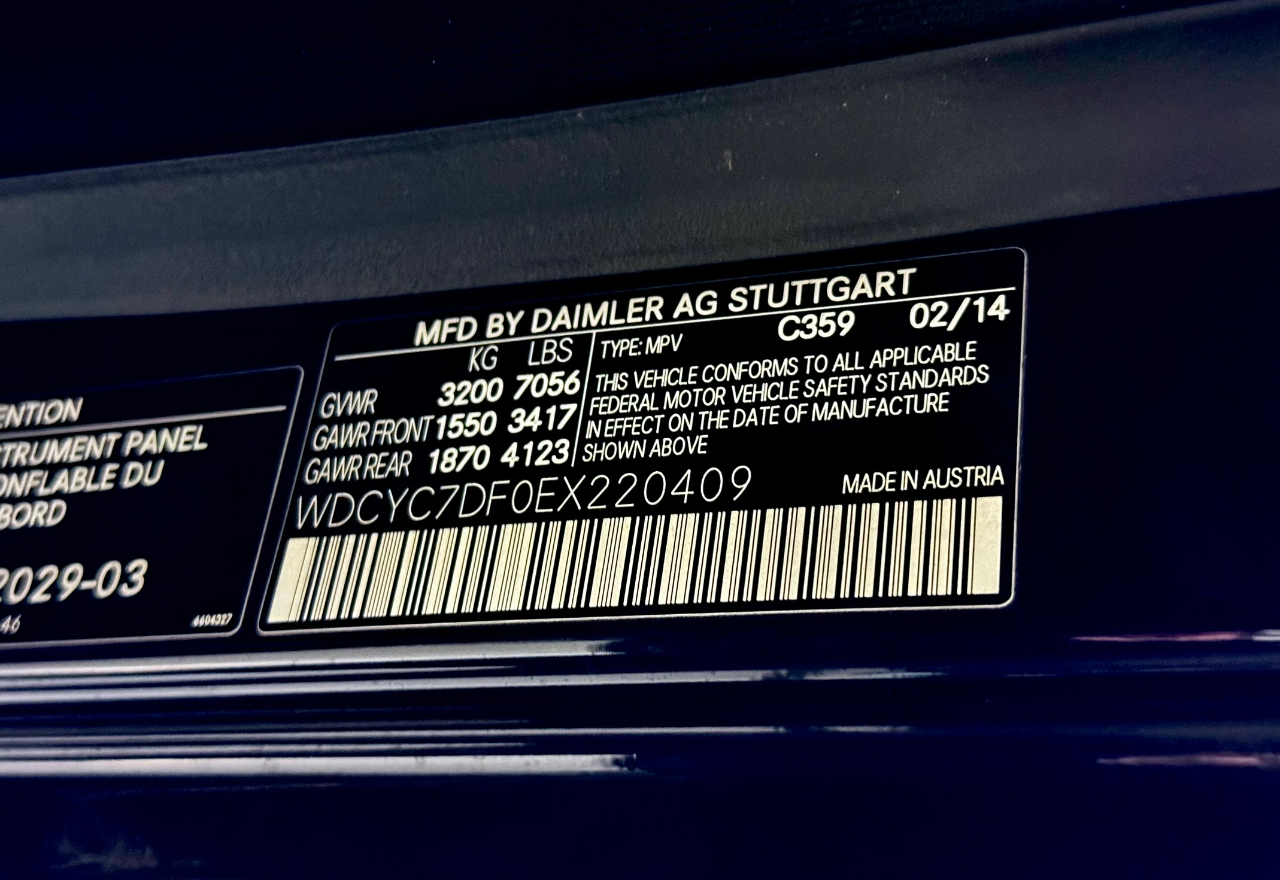 2014 Mercedes-Benz G-Class