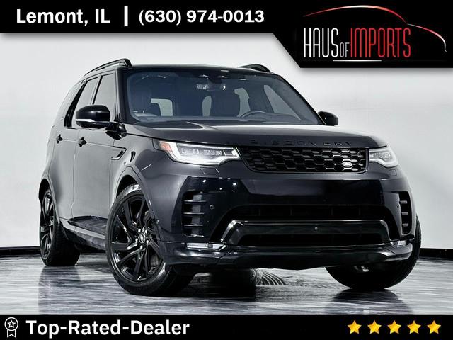 Black 2022 Land Rover Discovery P360 HSE R-Dynamic AWD SUV / Crossover All-Wheel Drive 8-Speed Automatic