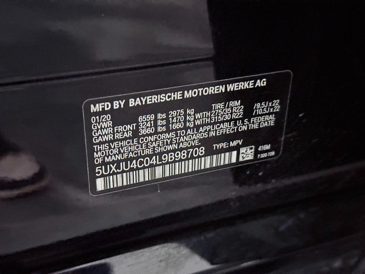 2020 BMW X5 M50i's photo