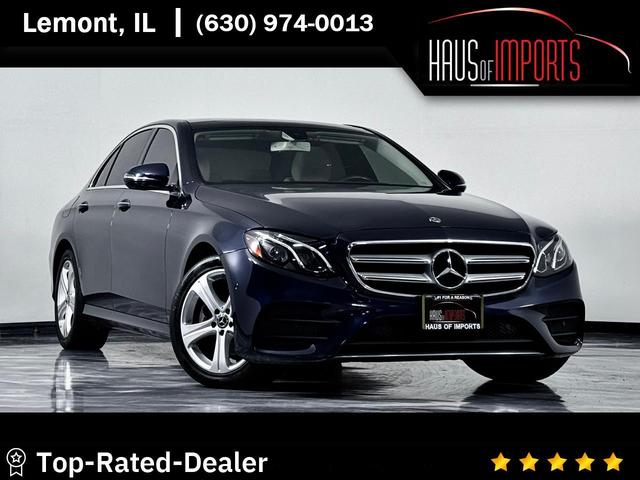 Blue 2018 Mercedes-Benz E-Class E 300 4MATIC Sedan AWD Sedan All-Wheel Drive 9-Speed Automatic