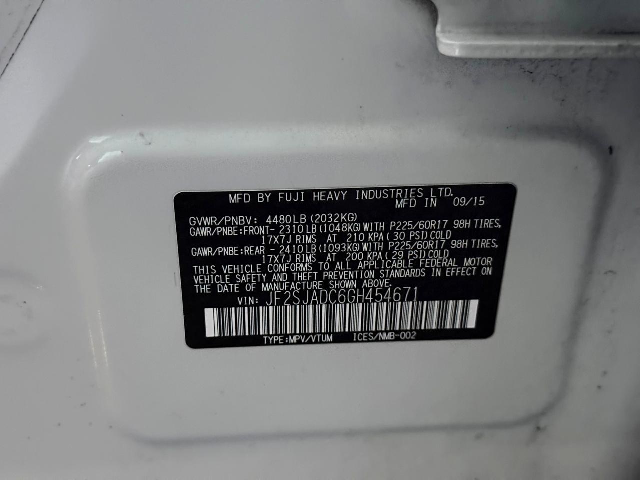 2016 Subaru Forester