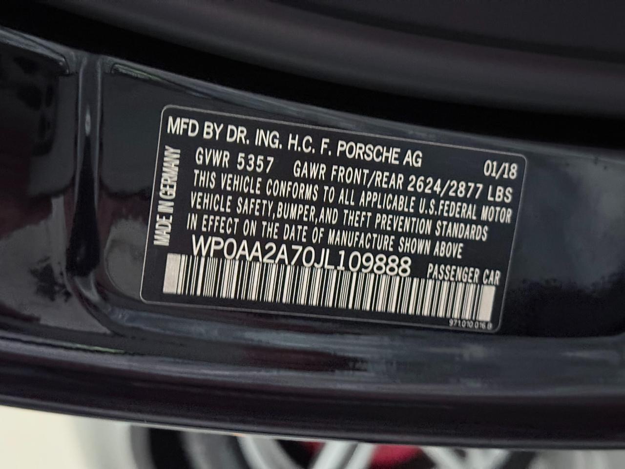 2018 Porsche Panamera