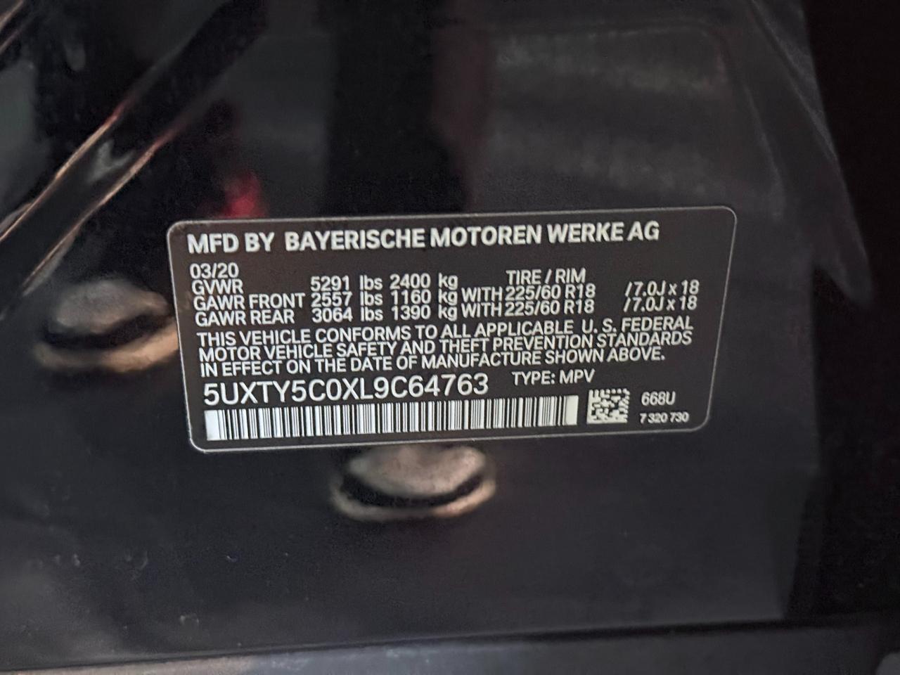 2020 BMW X3 xDrive30i's photo