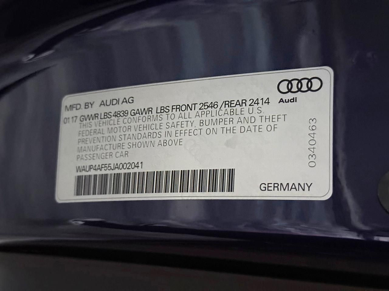 2018 Audi S5 3.0T Premium Plus quattro Tiptronic's photo