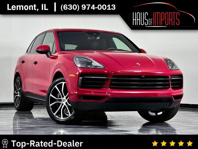 Red 2023 Porsche Cayenne AWD SUV / Crossover All-Wheel Drive 8-Speed Automatic