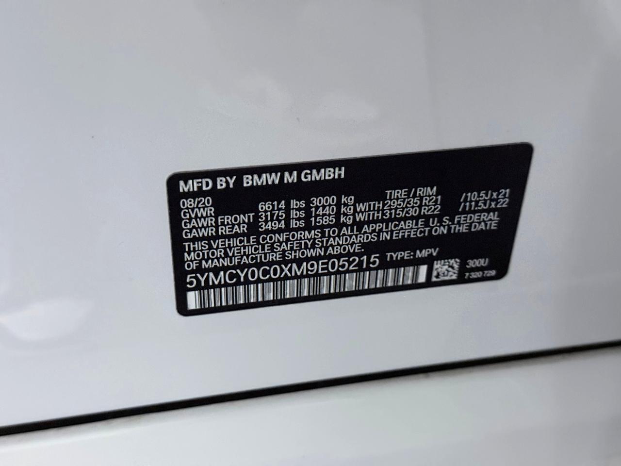 2021 BMW X6 M -'s photo