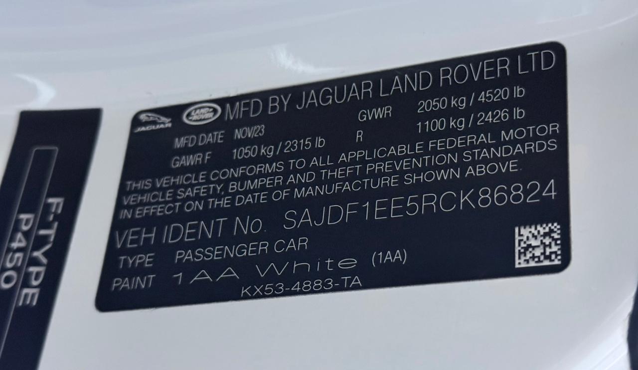 2024 Jaguar F-TYPE P450 R-Dynamic Coupe's photo