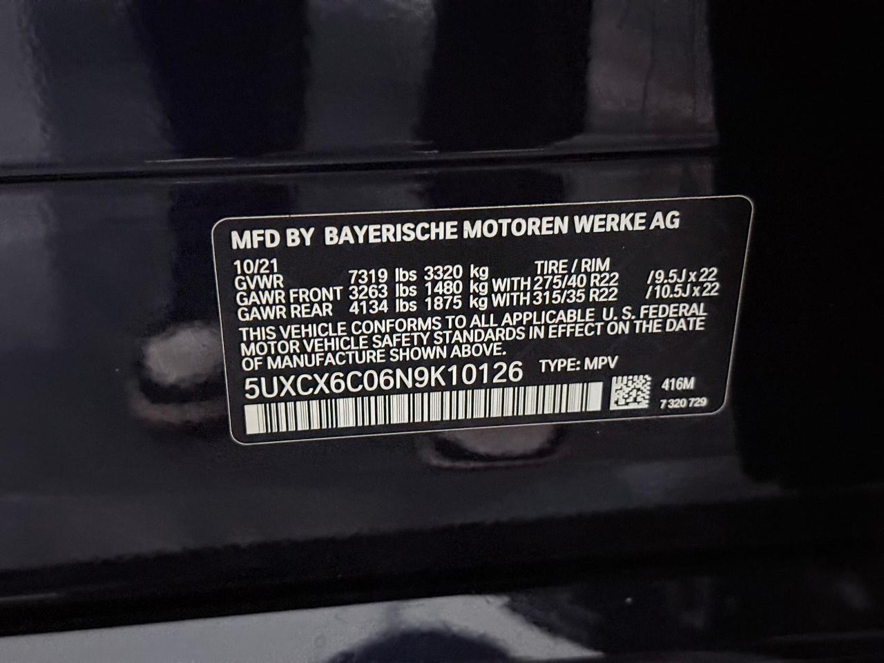 2022 BMW X7 M50i's photo