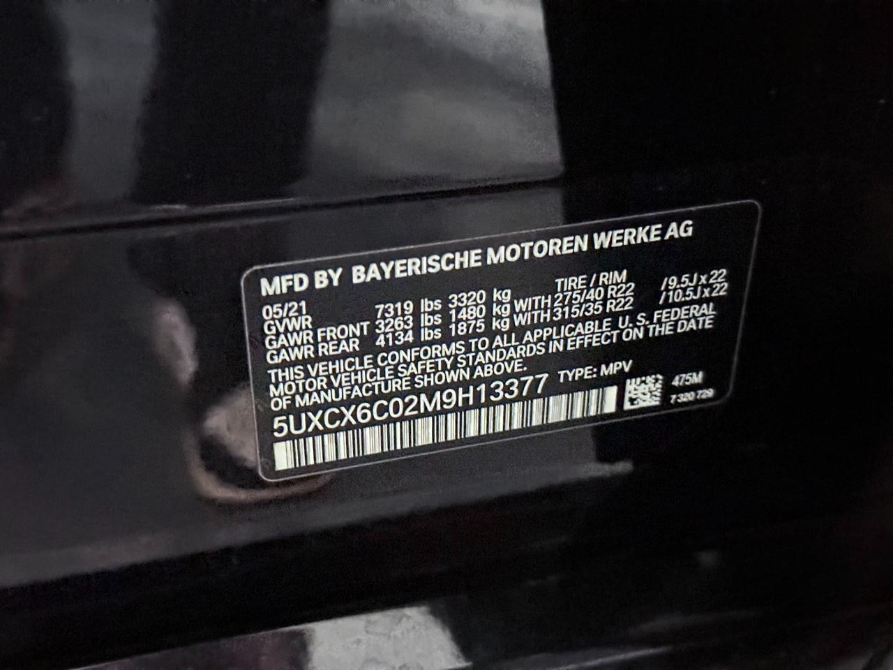 2021 BMW X7 M50i's photo