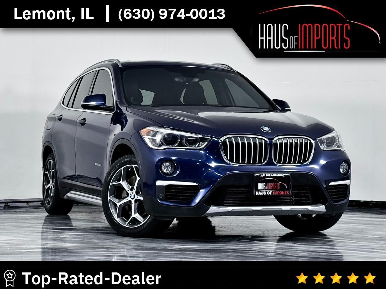 Blue 2016 BMW X1 xDrive28i AWD SUV / Crossover All-Wheel Drive 8-Speed Automatic