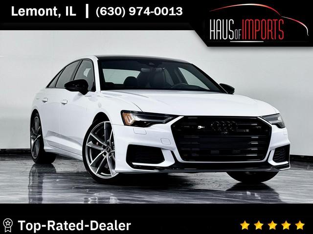 White 2021 Audi S6 2.9T quattro Prestige Sedan AWD Sedan All-Wheel Drive 8-Speed Automatic