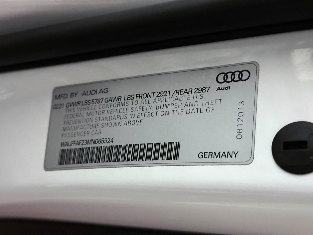 2021 Audi S6 2.9 TFSI Prestige Tiptronic quattro's photo
