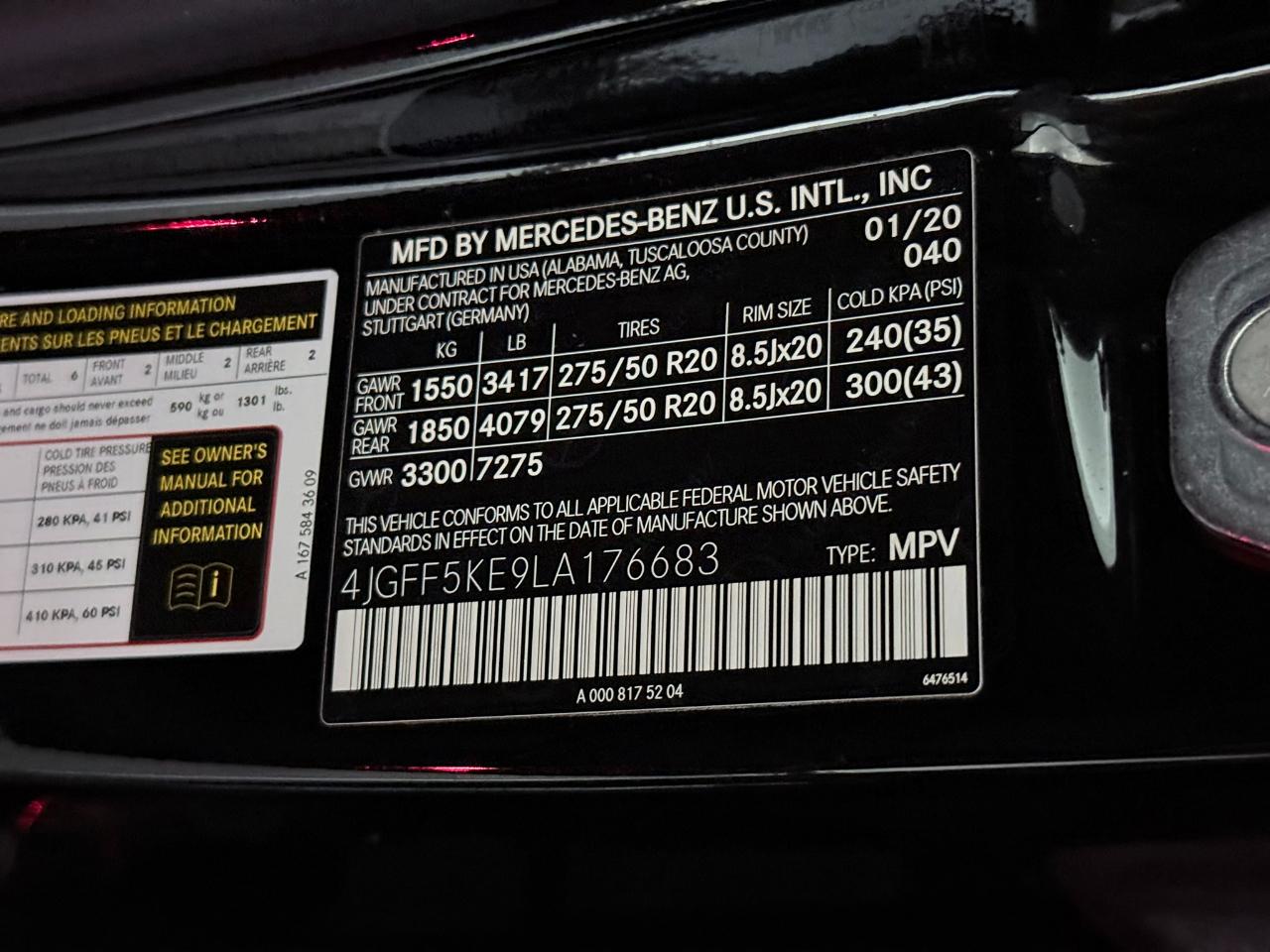 2020 Mercedes-Benz GLS GLS450's photo