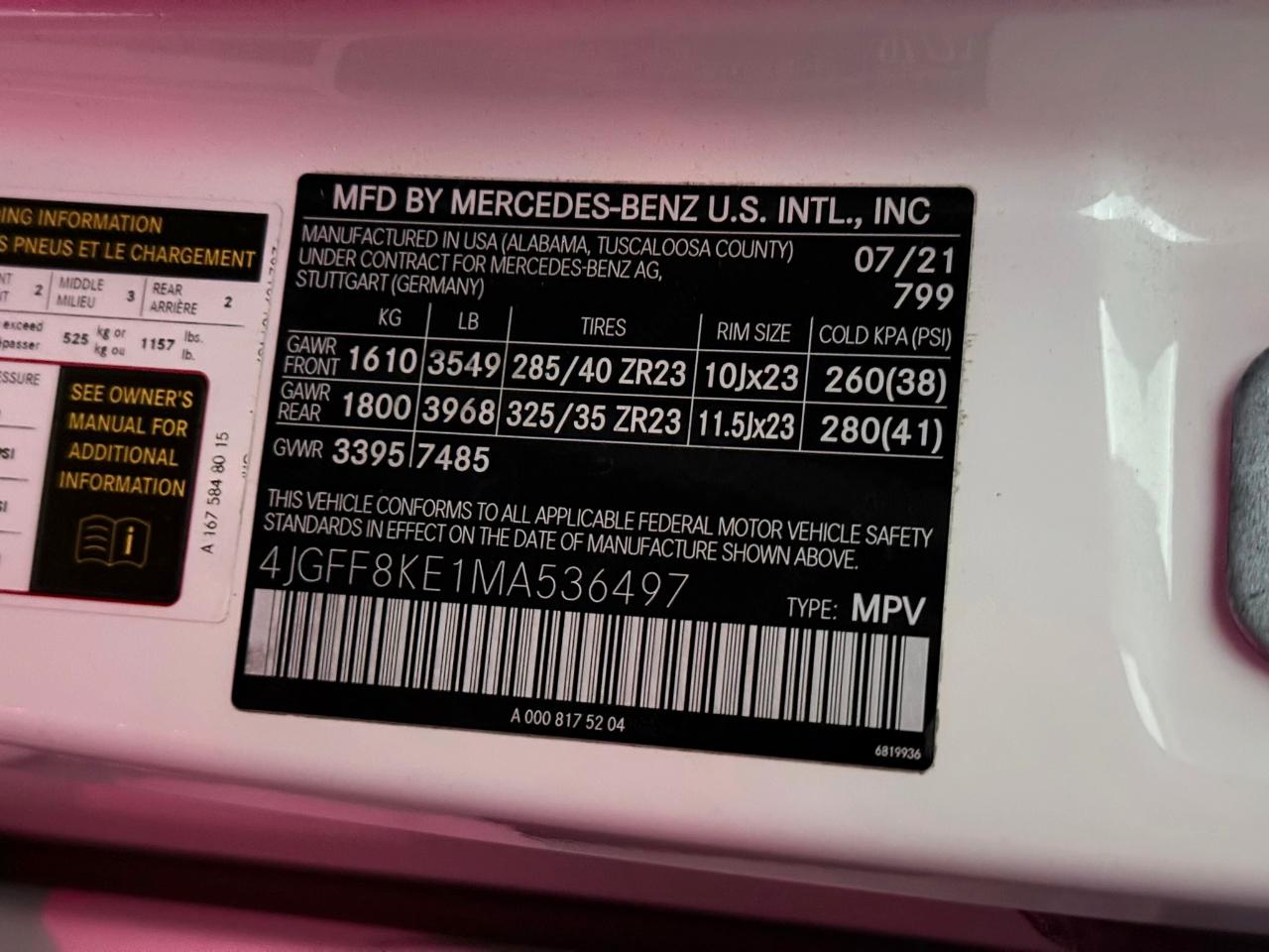 2021 Mercedes-Benz GLS AMG GLS 63's photo