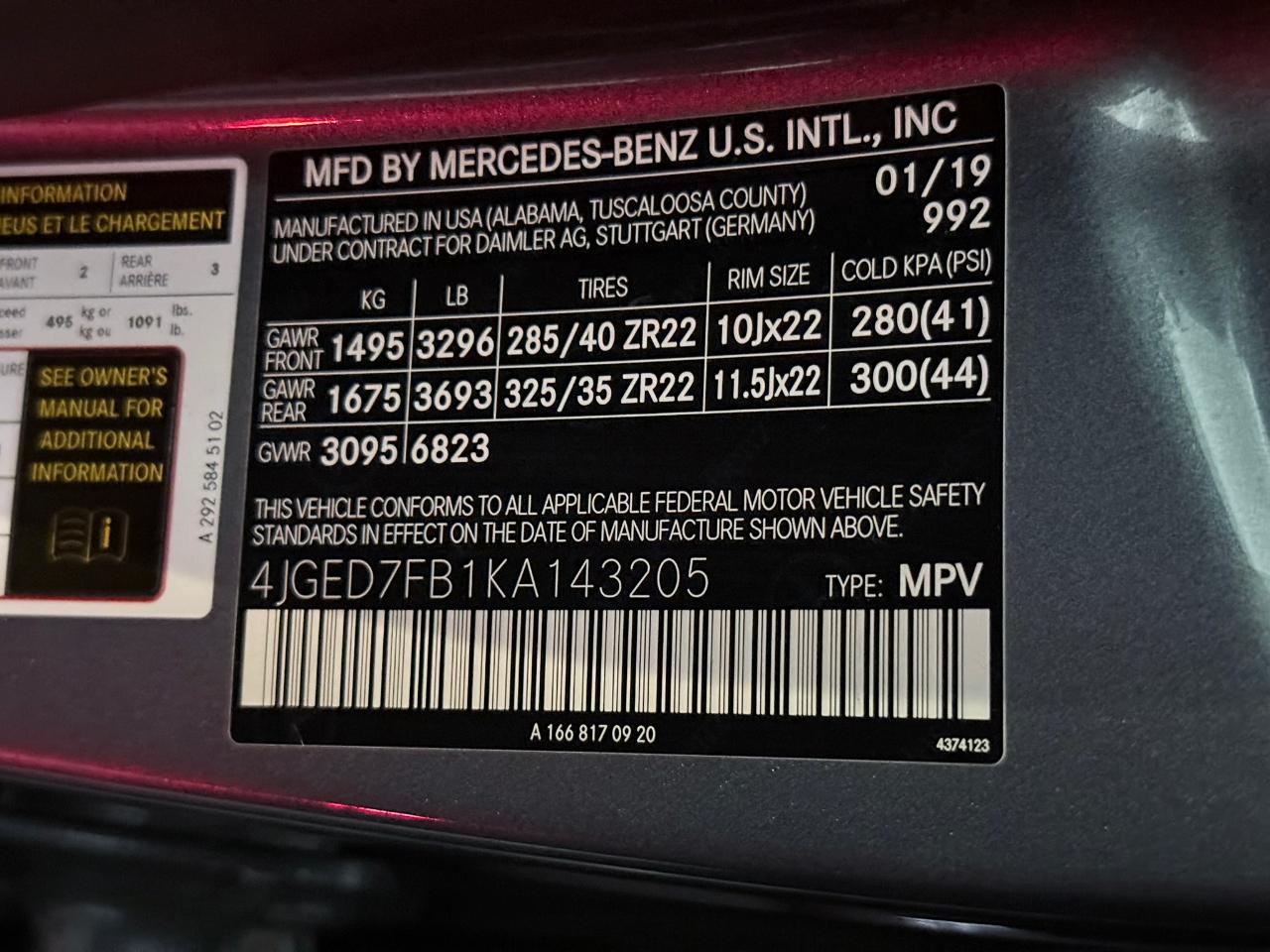 2019 Mercedes-Benz GLE AMG GLE63 S 4MATIC's photo