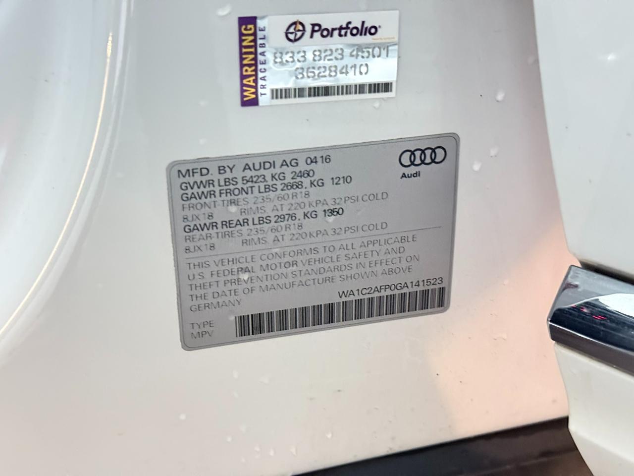 2016 Audi Q5 2.0T quattro tiptronic Premium's photo