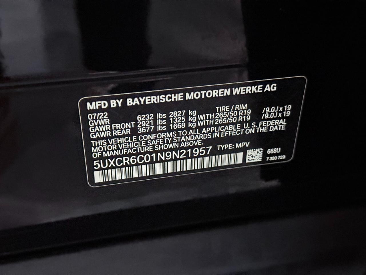 2022 BMW X5 xDrive40i's photo