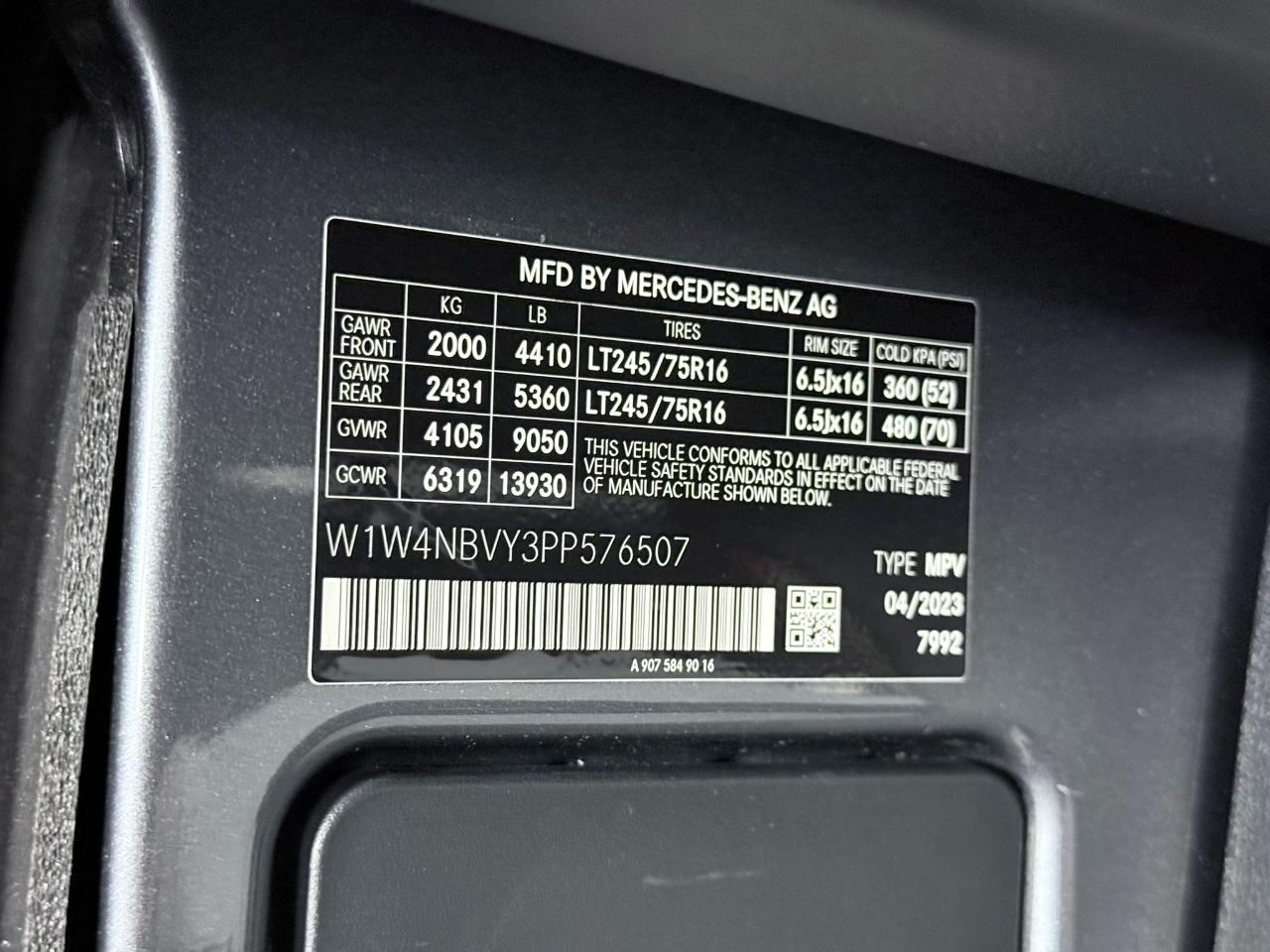 2023 Mercedes-Benz Sprinter 2500 144 WB 4x4's photo