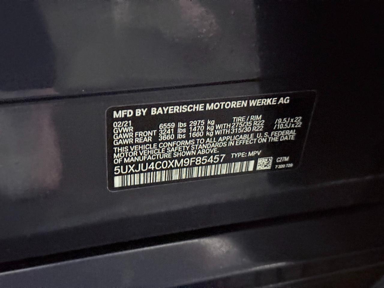 2021 BMW X5 M50i's photo