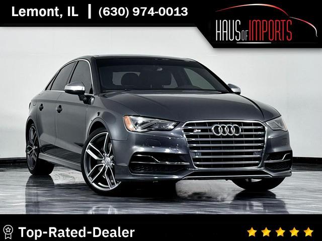 Gray 2015 Audi S3 Sedan All-Wheel Drive 6-Speed Automatic