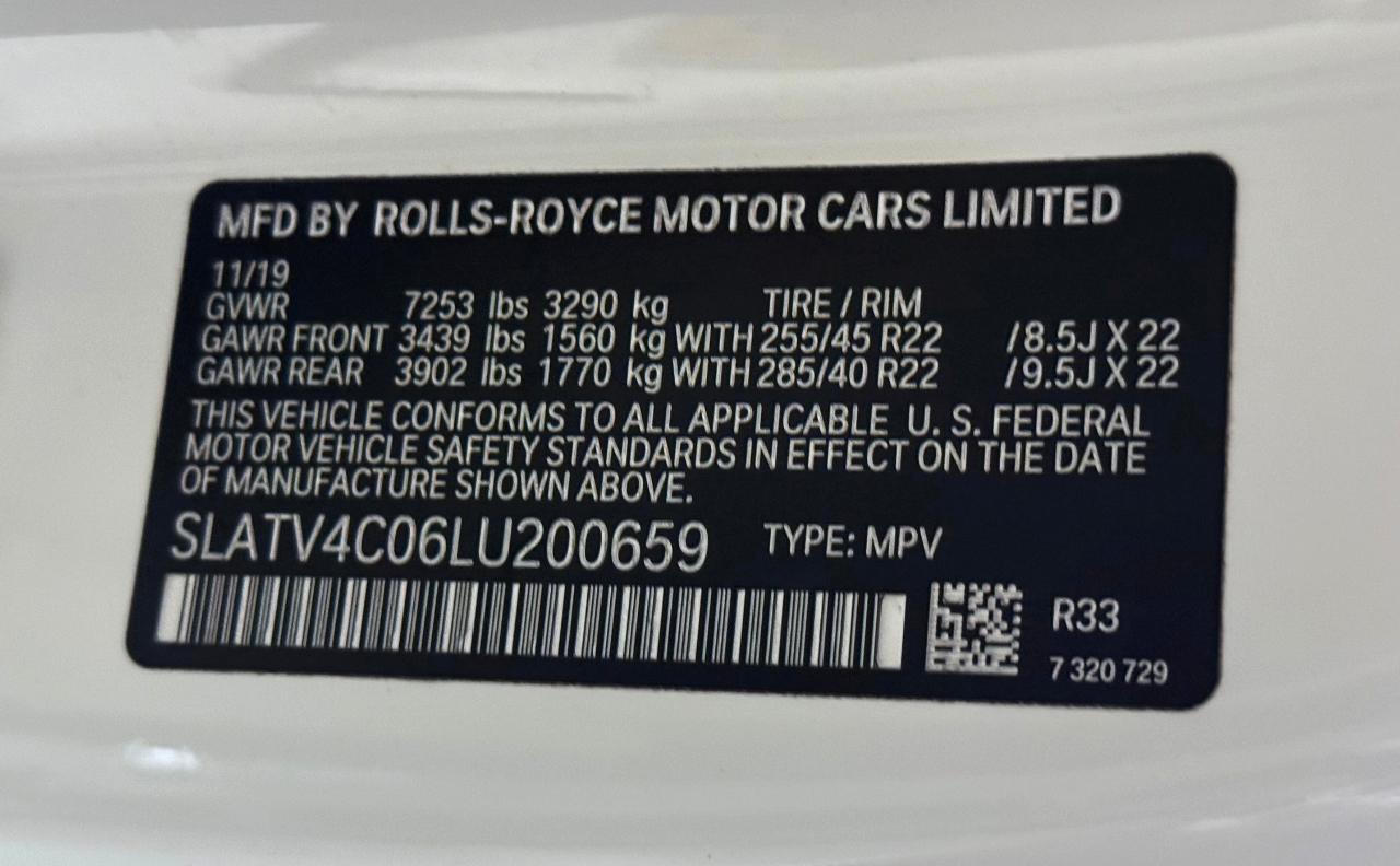2020 Rolls-Royce Cullinan -'s photo