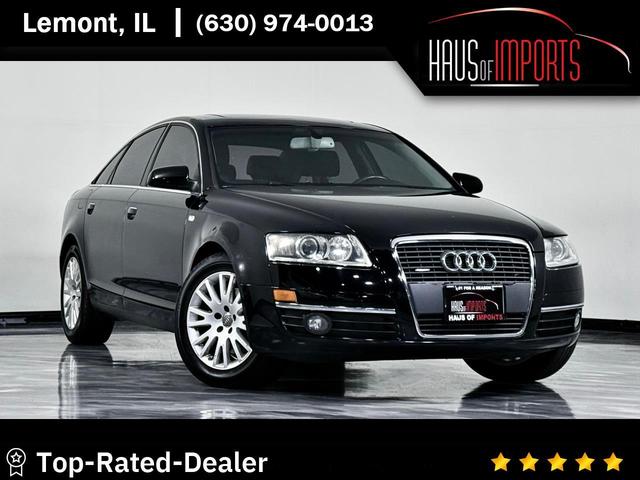 Black 2006 Audi A6 Sedan All-Wheel Drive Automatic