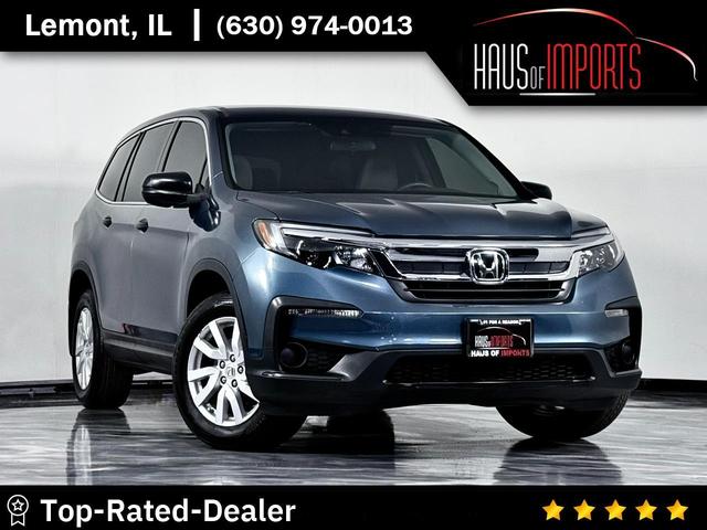Blue 2019 Honda Pilot SUV / Crossover All-Wheel Drive 6-Speed Automatic