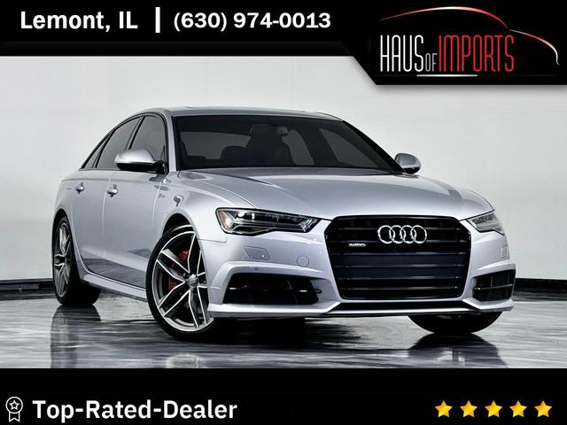 Gray 2018 Audi A6 Sedan All-Wheel Drive 8-Speed Automatic
