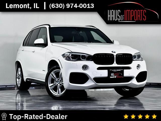 White 2017 BMW X5 SUV / Crossover All-Wheel Drive 8-Speed Automatic