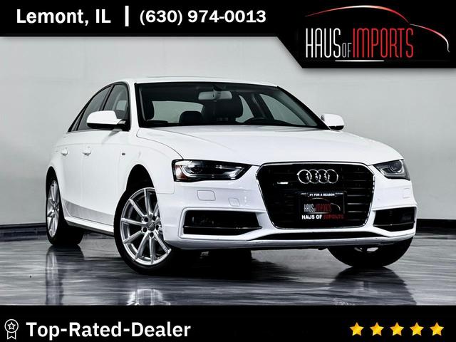 White 2016 Audi A4 Sedan All-Wheel Drive 8-Speed Automatic