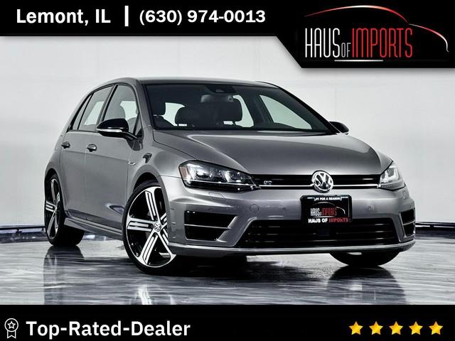 Gray 2016 Volkswagen Golf R Hatchback All-Wheel Drive 6-Speed Automatic
