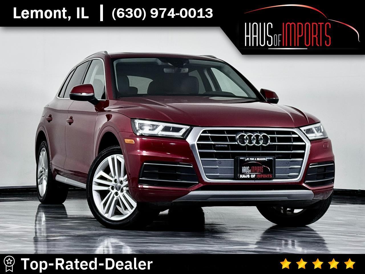 Red 2018 Audi Q5 SUV / Crossover All-Wheel Drive 7-Speed Automatic