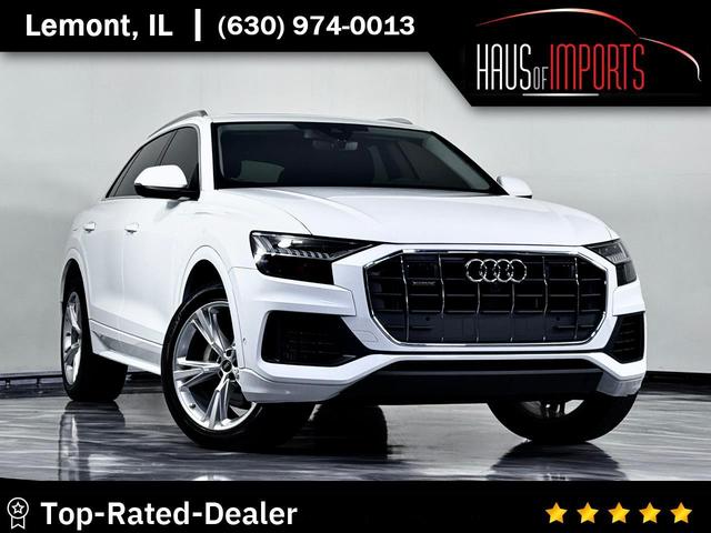 White 2023 Audi Q8 SUV / Crossover All-Wheel Drive 8-Speed Automatic