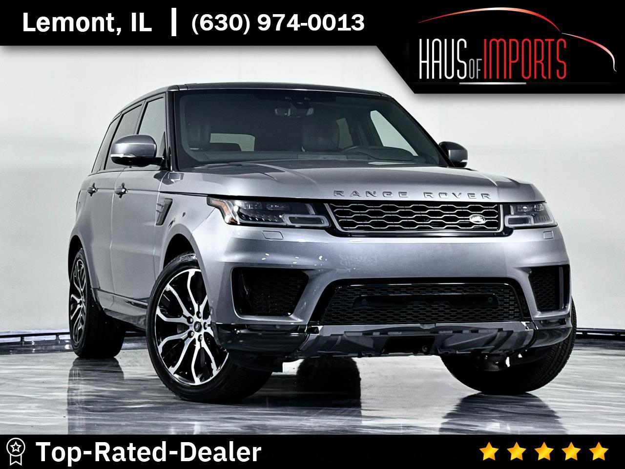 Gray 2022 Land Rover Range Rover Sport Pickup Truck All-Wheel Drive 8-Speed Automatic