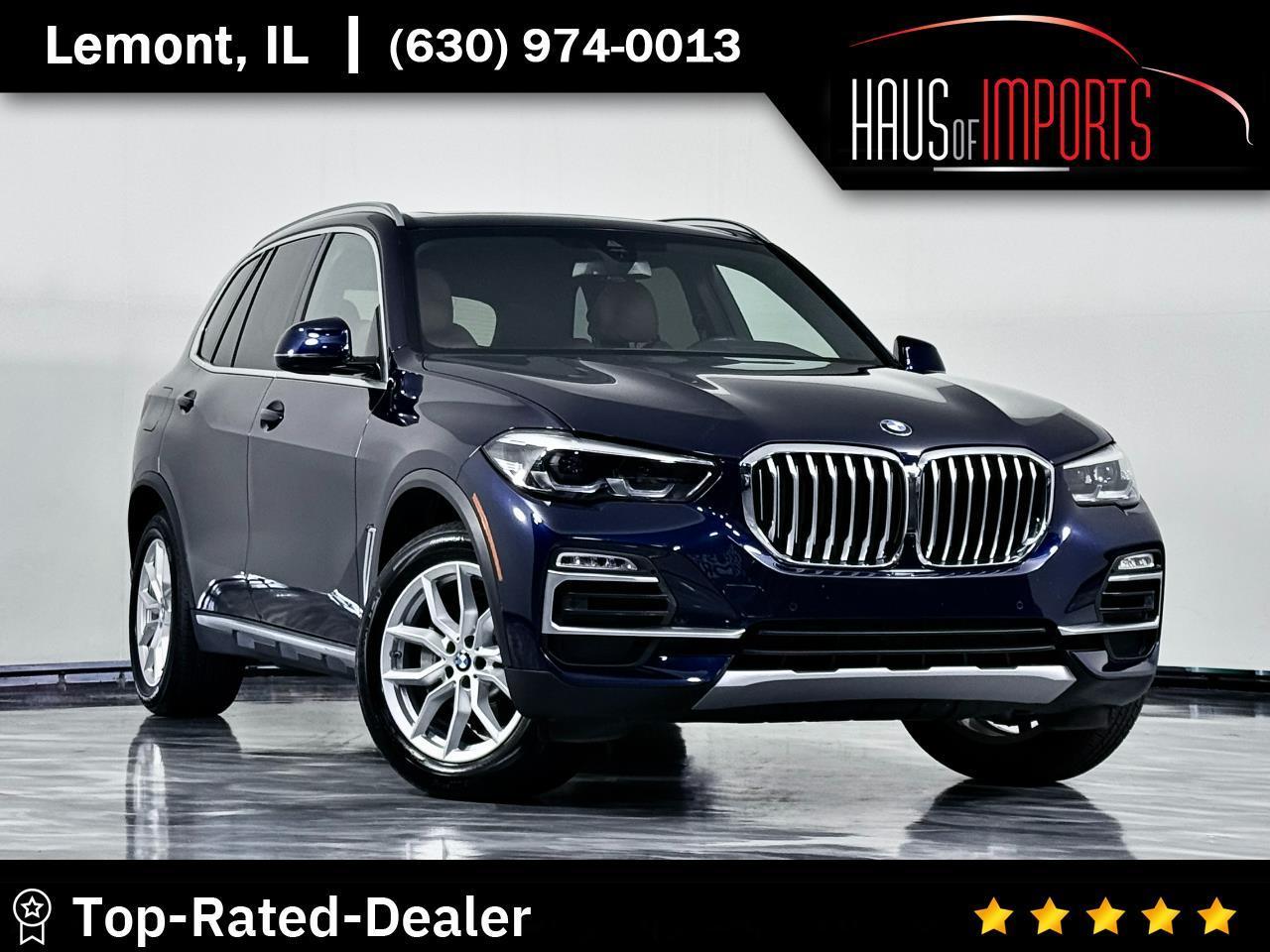 Blue 2020 BMW X5 SUV / Crossover All-Wheel Drive 8-Speed Automatic