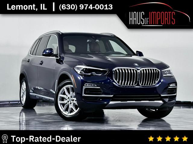 Blue 2020 BMW X5 SUV / Crossover All-Wheel Drive 8-Speed Automatic