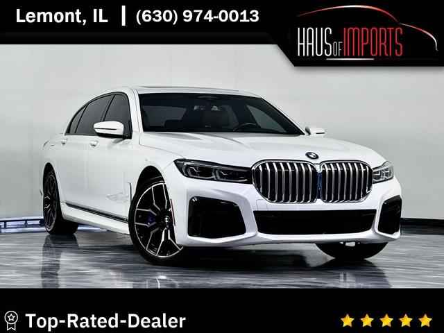 White 2022 BMW 7 Series Sedan All-Wheel Drive 8-Speed Automatic