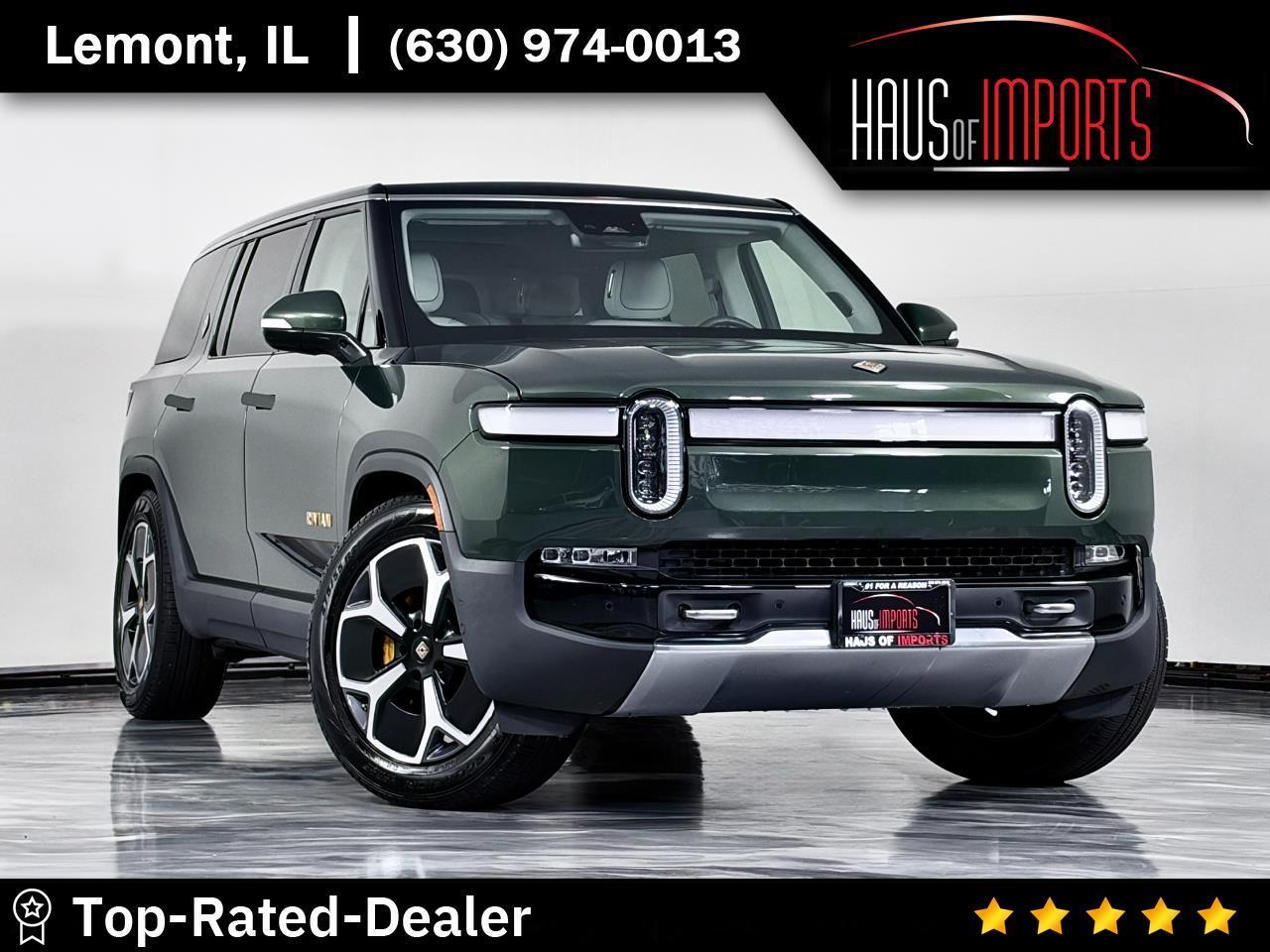 Green 2023 Rivian R1S SUV / Crossover All-Wheel Drive Automatic