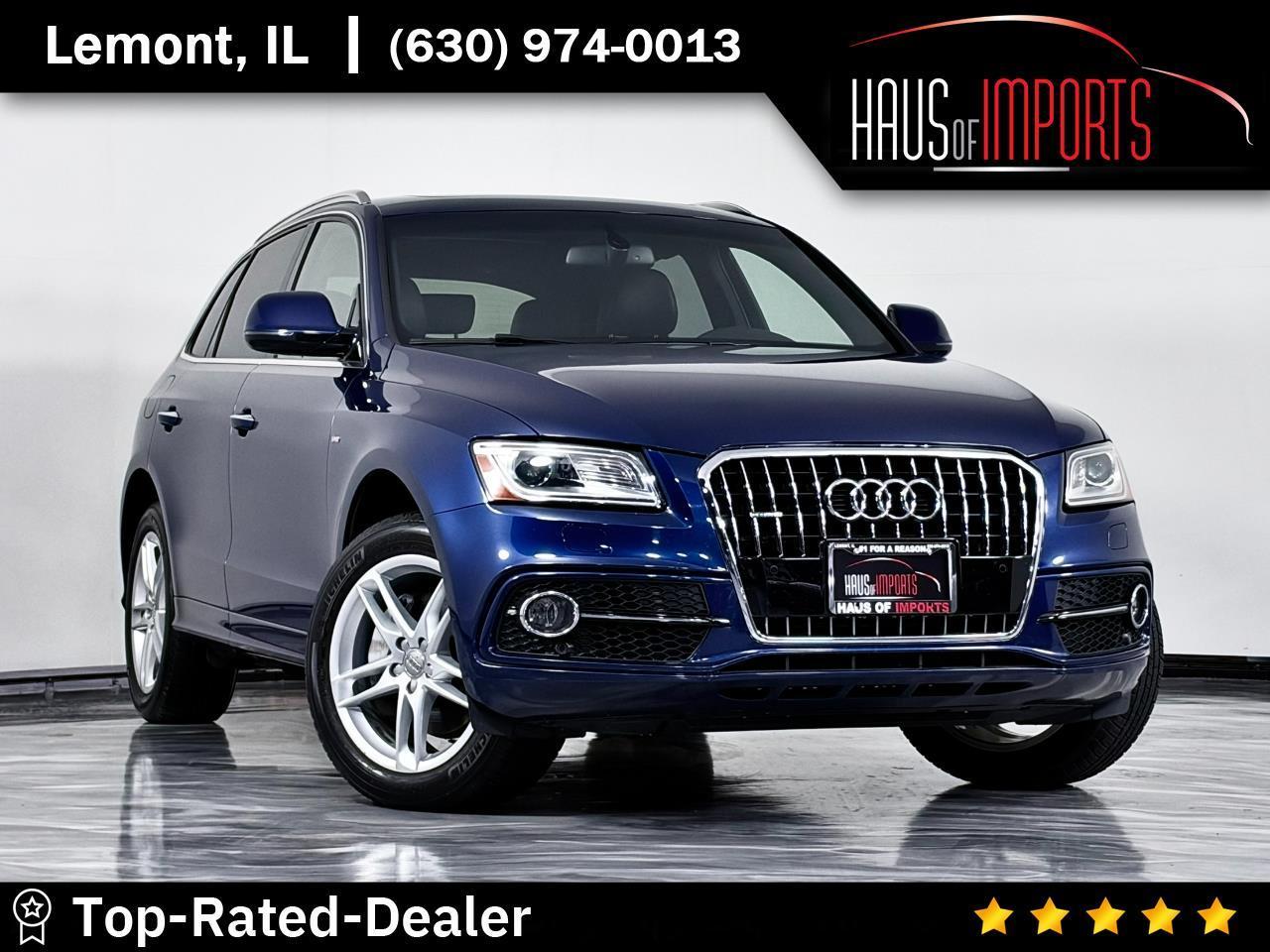 Blue 2016 Audi Q5 SUV / Crossover All-Wheel Drive 8-Speed Automatic