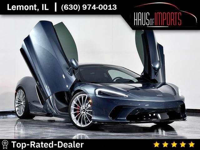 Gray 2020 McLaren GT Coupe Rear-Wheel Drive 7-Speed Automatic