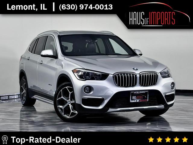 Silver 2018 BMW X1 SUV / Crossover All-Wheel Drive 8-Speed Automatic
