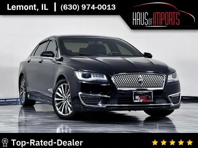 Black 2017 Lincoln MKZ Sedan Front-Wheel Drive 6-Speed Automatic