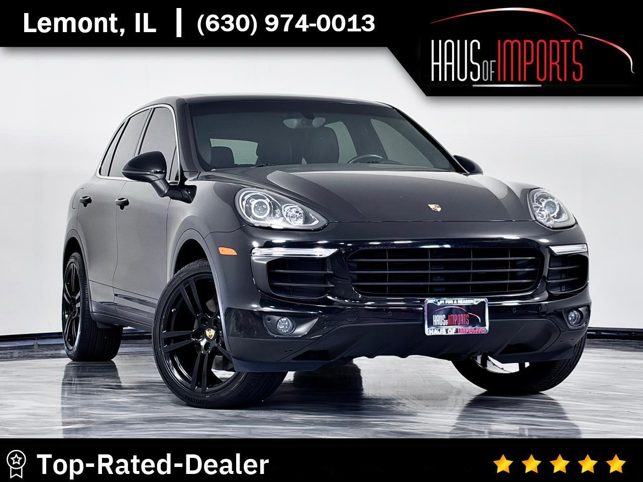 Black 2016 Porsche Cayenne SUV / Crossover All-Wheel Drive 8-Speed Automatic