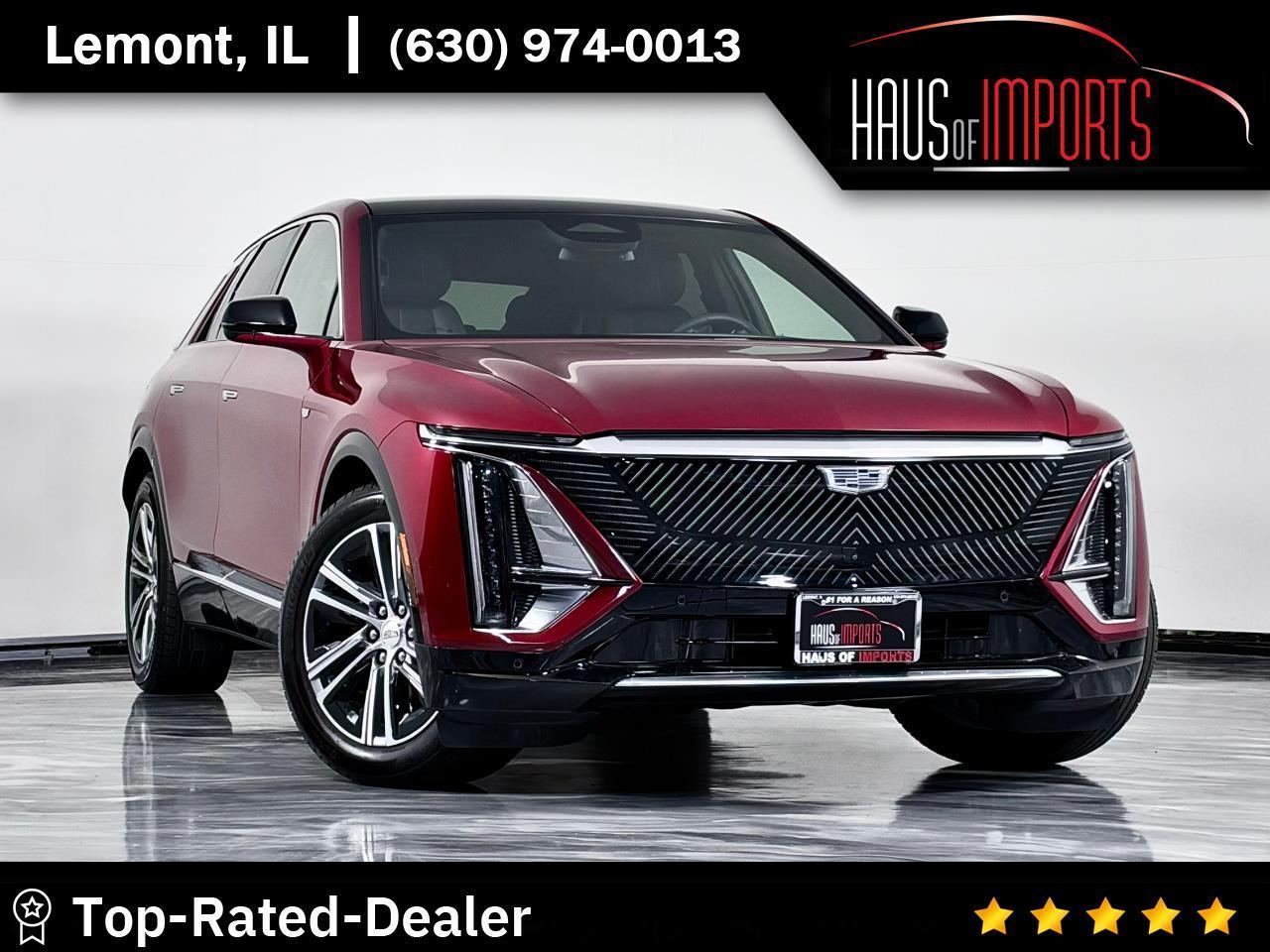 Red 2024 Cadillac LYRIQ SUV / Crossover All-Wheel Drive Automatic