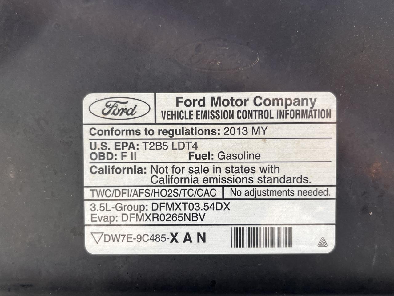 Ford F-150 XLT 4WD SuperCrew 5.5' Box 2013