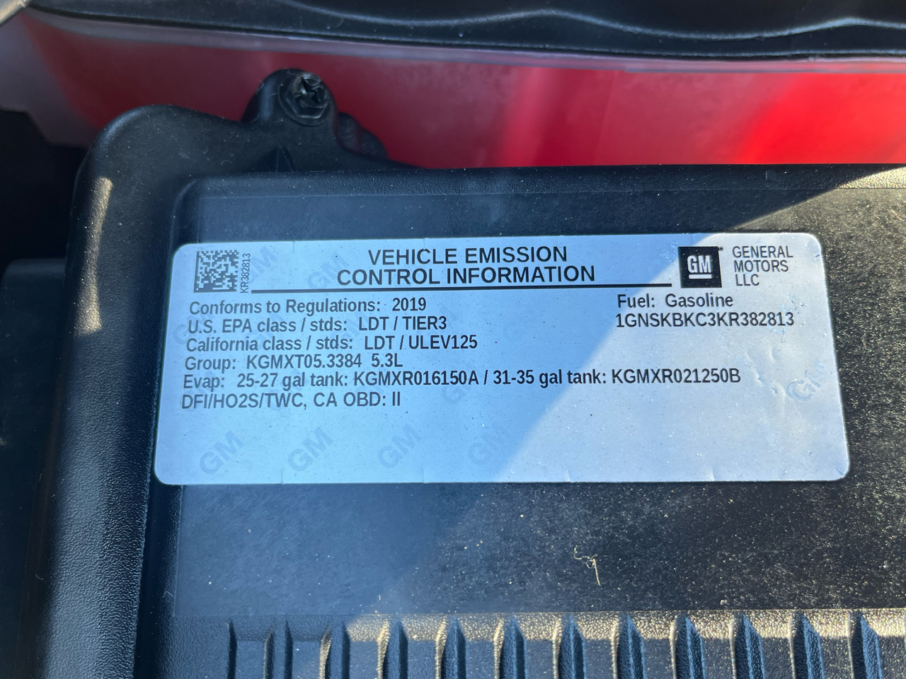 Chevrolet Tahoe LT 4WD 2019 Chevrolet Tahoe LT 4WD 2019