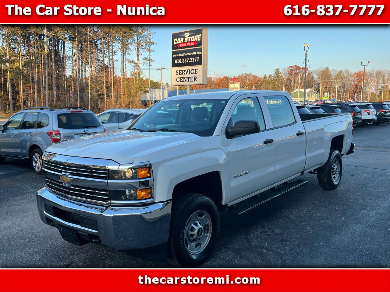 2018 Chevrolet Silverado 2500HD Work Truck Crew Cab Long Box 4WD